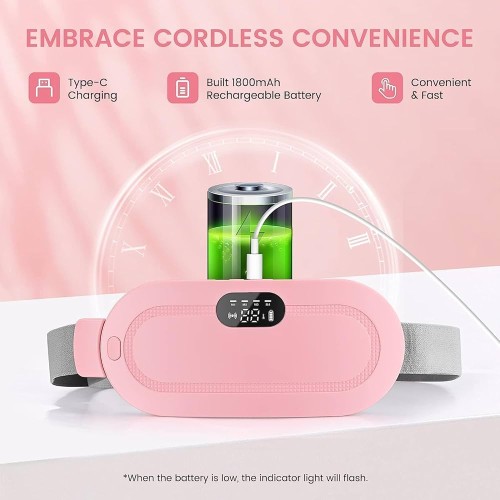 Menstrual Period Heating Pad for Cramps Massage